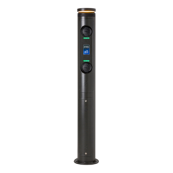 Ratio IO7 laadpaal dubbele socket - transparant