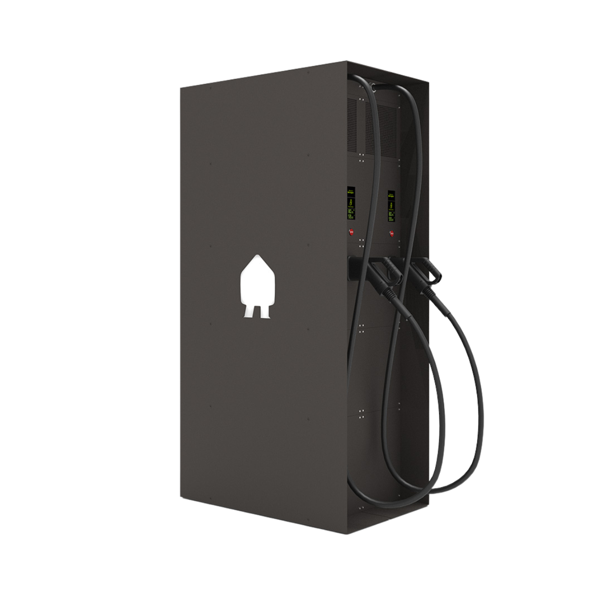 Smappee EV Ultra DC laadpaal – 480kW side – transparant