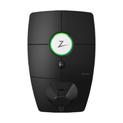 Zaptec Pro front – transparant